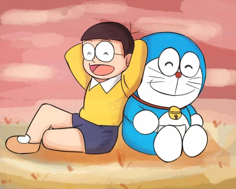 Những khoảnh khắc đẹp nhất của hình ảnh nobita và doraemon