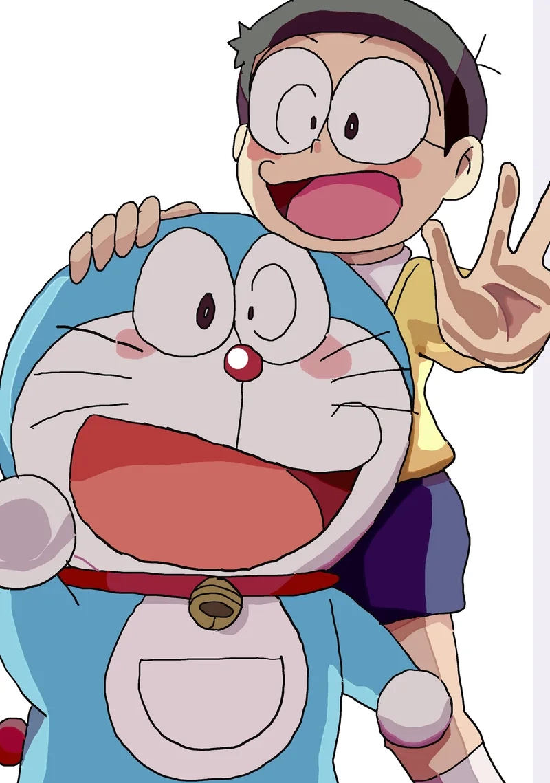 Đây là loạt ảnh nobita và doraemon cute bạn nhất định phải xem