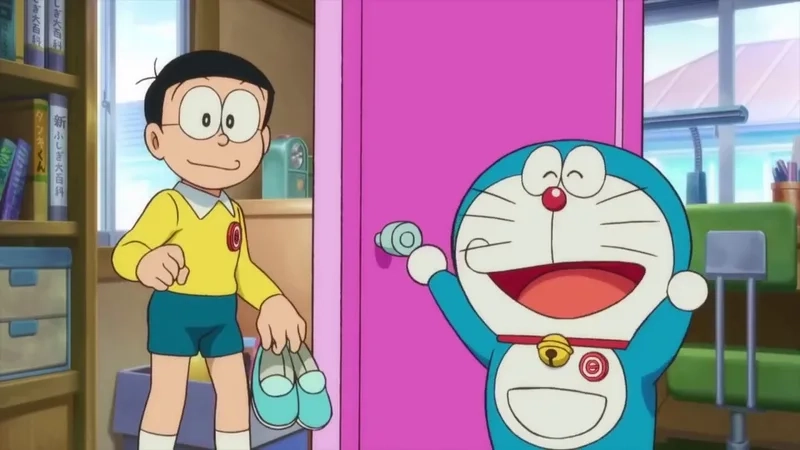 Chất chơi với loạt ảnh nobita và doraemon ngầu hiếm có