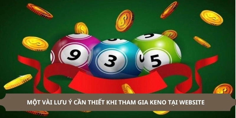 Một vài lưu ý cần thiết