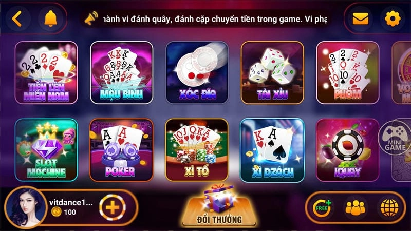  Trải nghiệm kho game sau khi đăng ký 69VN trên điện thoại