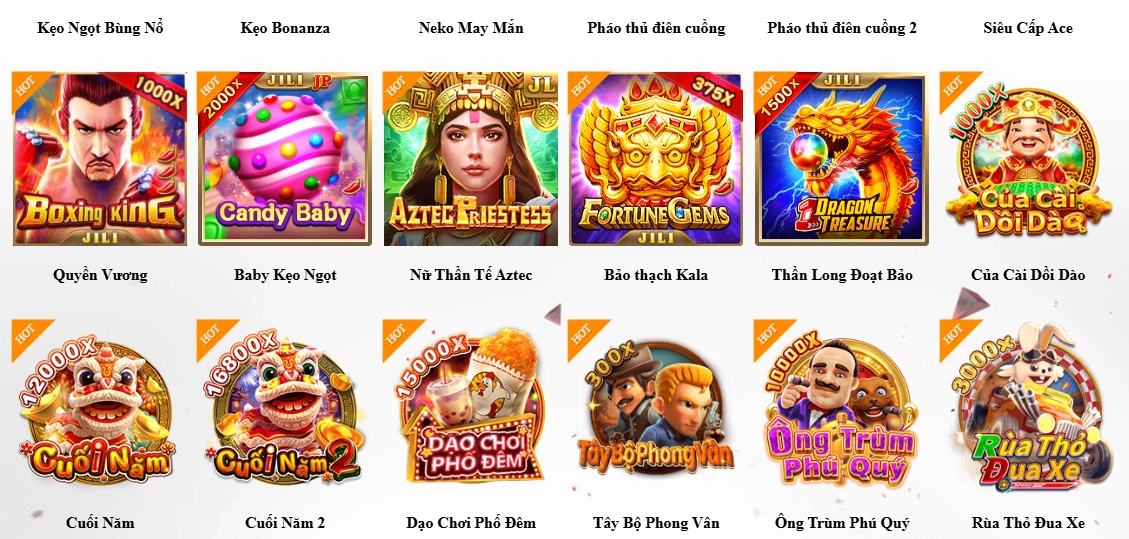 Các sảnh nổ hũ nổi tiếng tại 78win