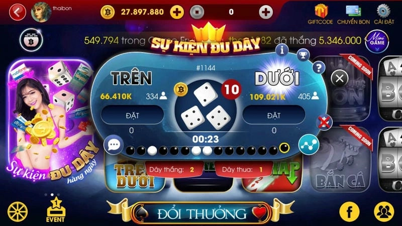  Các bàn cược tại tài xỉu uy tín macau club, phù hợp mọi người chơi.