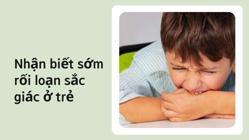 Cách nhận biết sớm trẻ bị rối loạn sắc giác