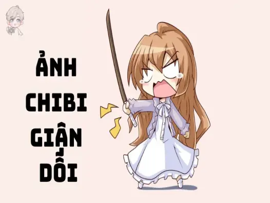 99+ hình ảnh chibi giận dỗi đáng yêu đến khó cưỡng