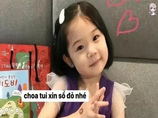 Lưu ngay về máy bộ sưu tập meme ảnh em bé cute, dễ thương cực hài hước