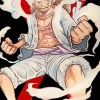 Hình Nền Máy Tính Luffy Gear 5 Chất Lượng Cao Cho Người Hâm Mộ One Piece