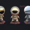 Khám phá thế giới phi hành gia cute chibi đầy sáng tạo