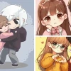 Tổng hợp ảnh Chibi cặp đôi cute: Lưu giữ khoảnh khắc tình yêu đáng yêu 2026