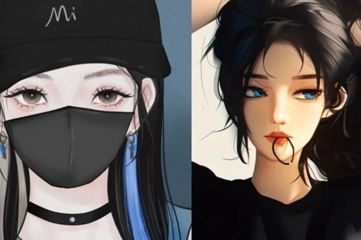Khám phá avatar nữ che mặt dễ thương và bí ẩn
