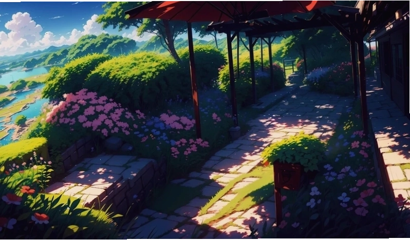 4K tuyệt đẹp cho desktop hình nền phong cảnh anime 4k