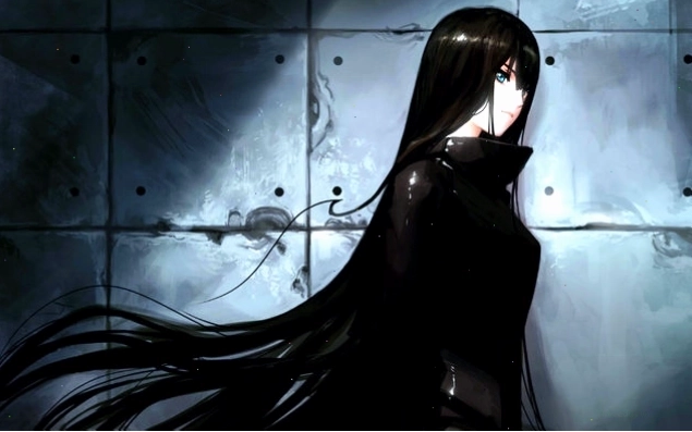 Ảnh anime boy buồn đen trắng cảm động