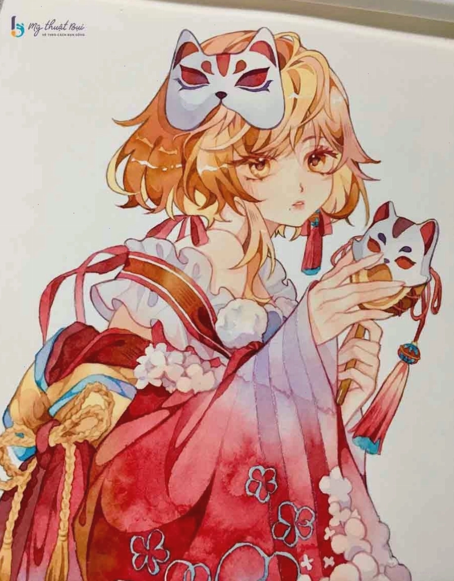 Ảnh anime nữ cute đơn giản