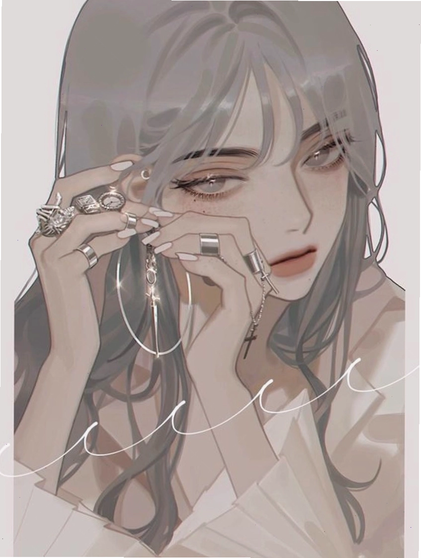 Ảnh anime nữ ngầu lạnh lùng thể hiện cá tính
