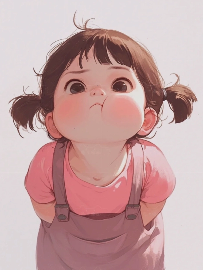 Ảnh chibi bé gái dễ thương đẹp