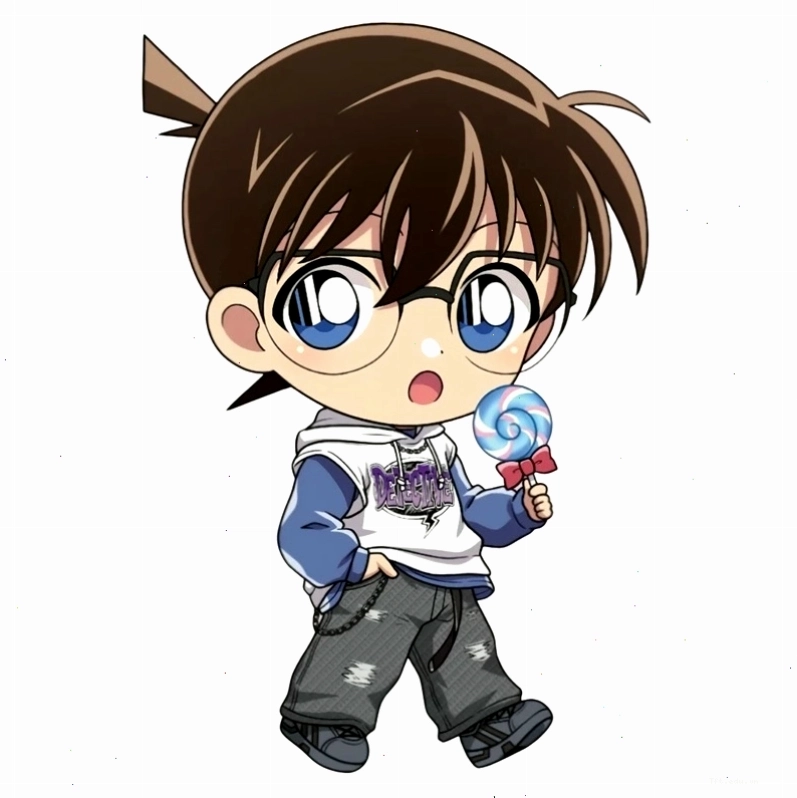 Ảnh Conan chibi dễ thương