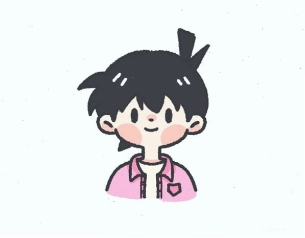 Ảnh Conan chibi ngồi trên quả bóng