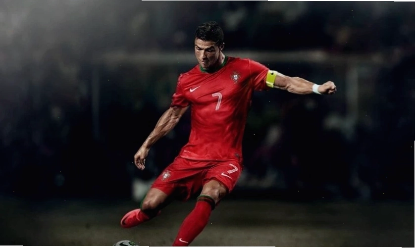 Ảnh Cristiano Ronaldo làm hình nền laptop 3D