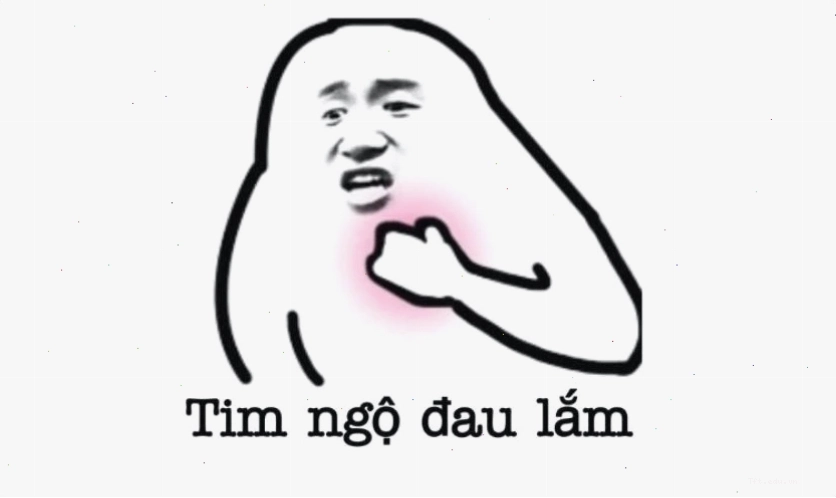 Ảnh meme hài hước với biểu cảm gương mặt lầy lội