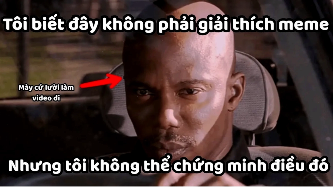 Ảnh meme James Doakes với biểu cảm nghi ngờ sâu sắc