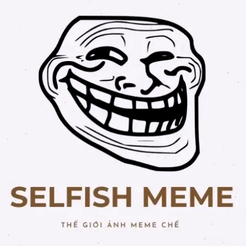 Ảnh meme Selfish Meme với chú mèo lè lưỡi đáng yêu