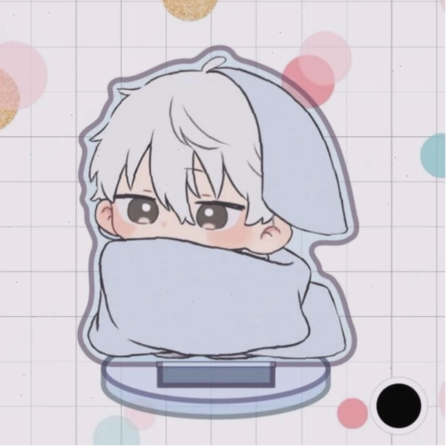 Ảnh Nagi chibi đáng yêu với nụ cười tươi tắn