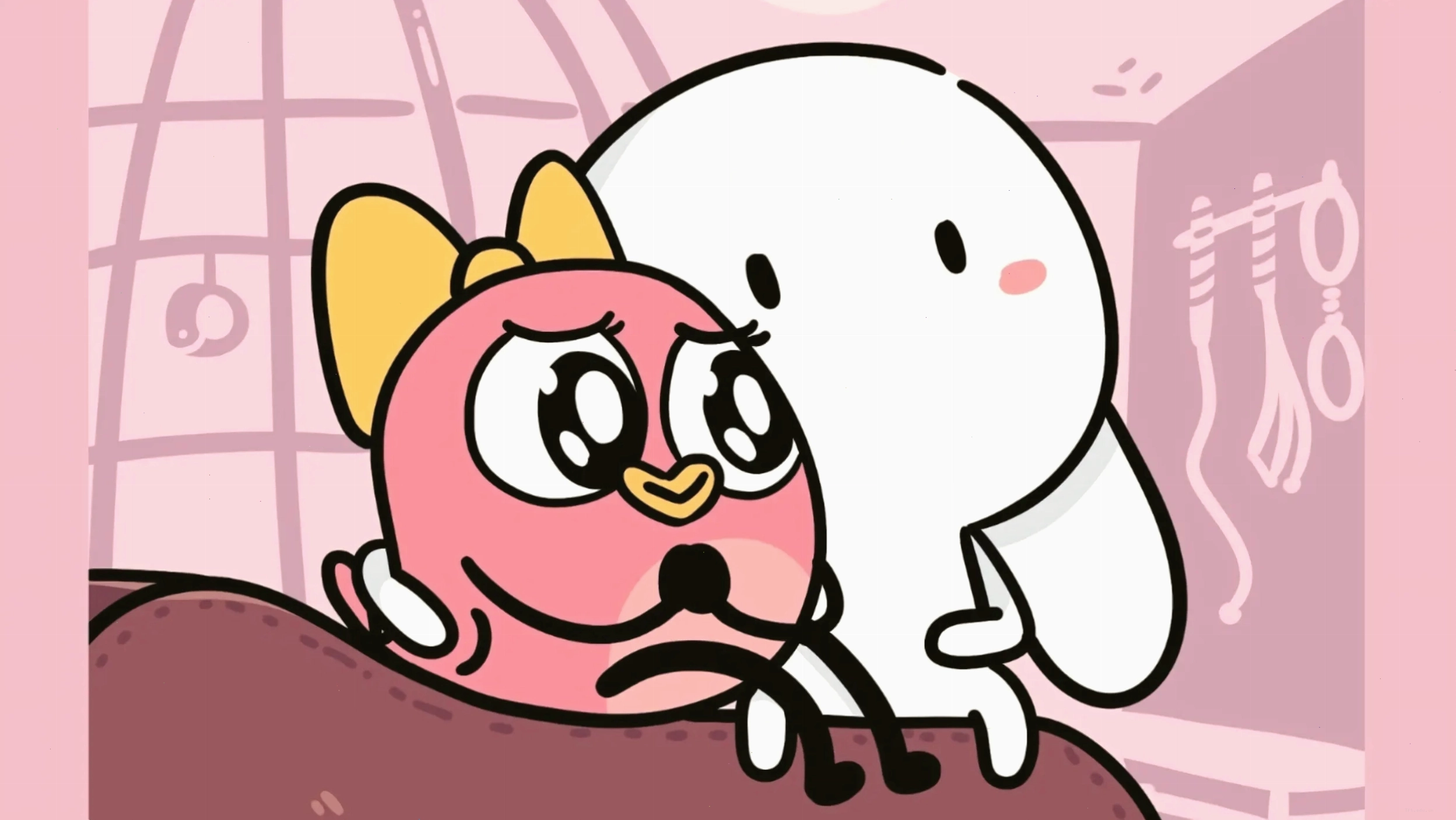 Ảnh Thỏ Bảy Màu Cute làm hình nền điện thoại