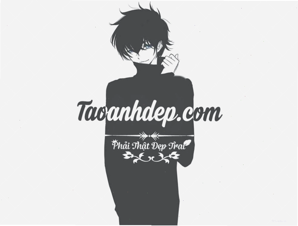 Avatar Anime Đôi Tóc Trắng Vàng