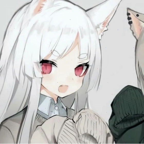 Avatar anime nữ tóc trắng, vẻ đẹp quyến rũ