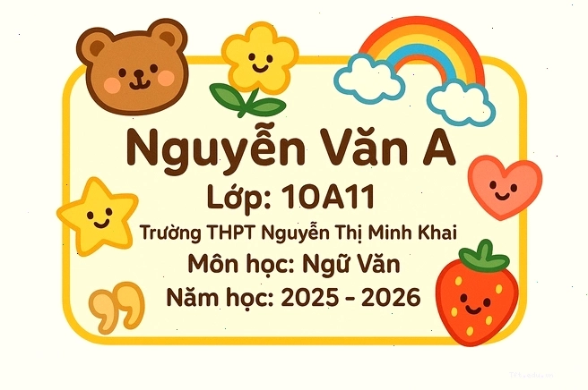 Avatar lớp được sử dụng làm ảnh đại diện cho nhóm chat