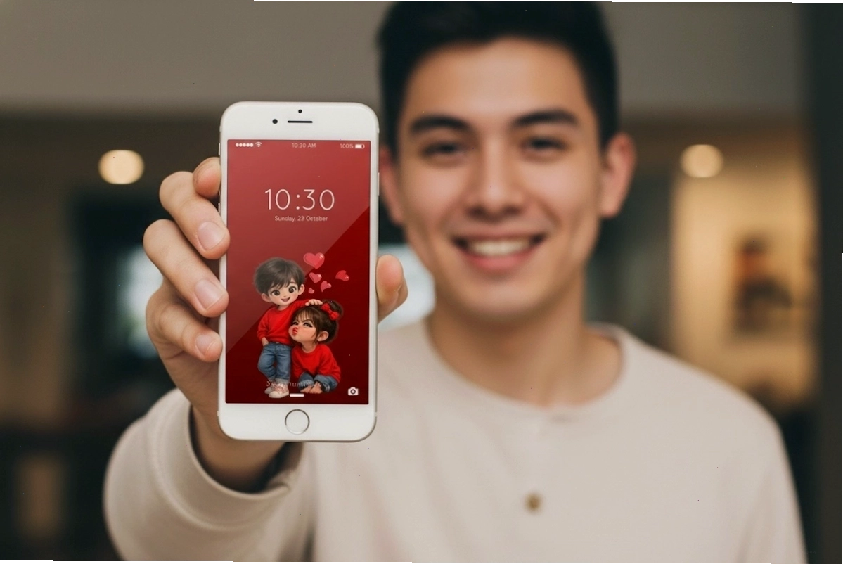Bộ sưu tập ảnh nền cặp đôi dễ thương, ảnh chibi couple lãng mạn