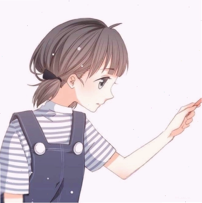 Cặp đôi anime đang trao nhau ánh nhìn tình tứ dưới mưa