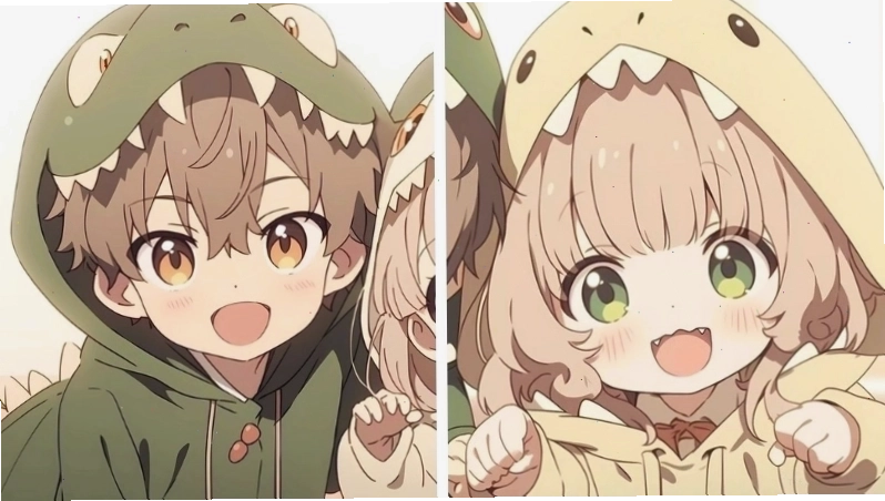 Cặp đôi anime tỏa sáng