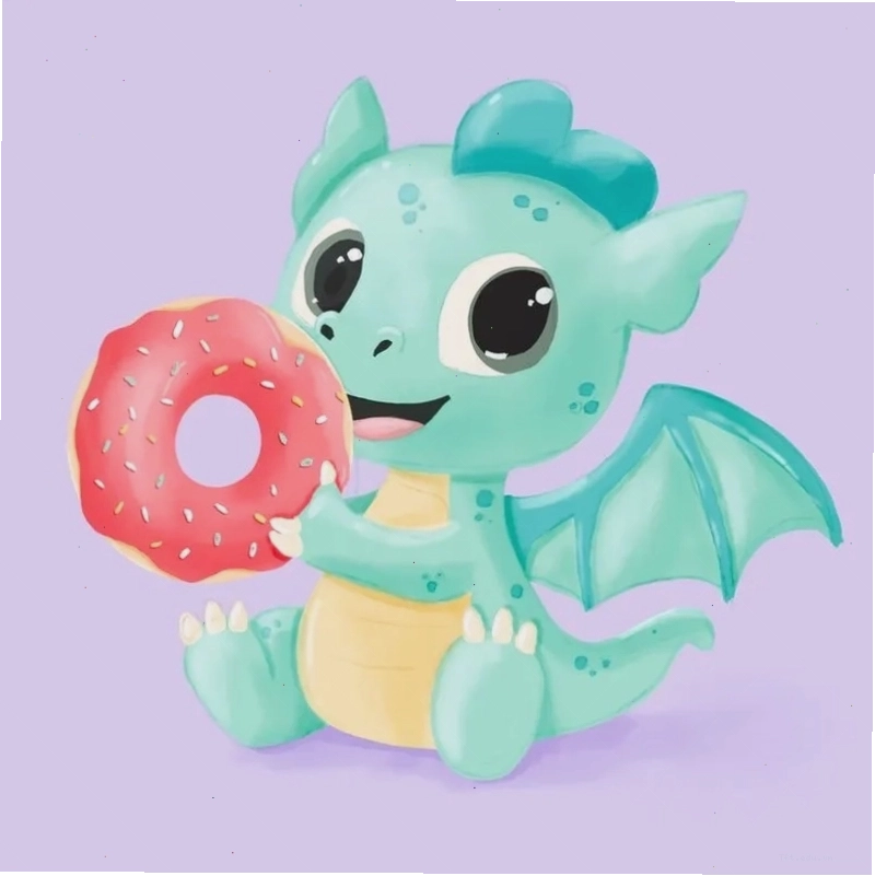 Cập nhật ngay avatar rồng chibi cute cực hot