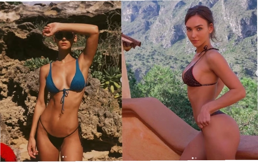 Chân dài 9x gây chao đảo với bikini nhỏ xíu