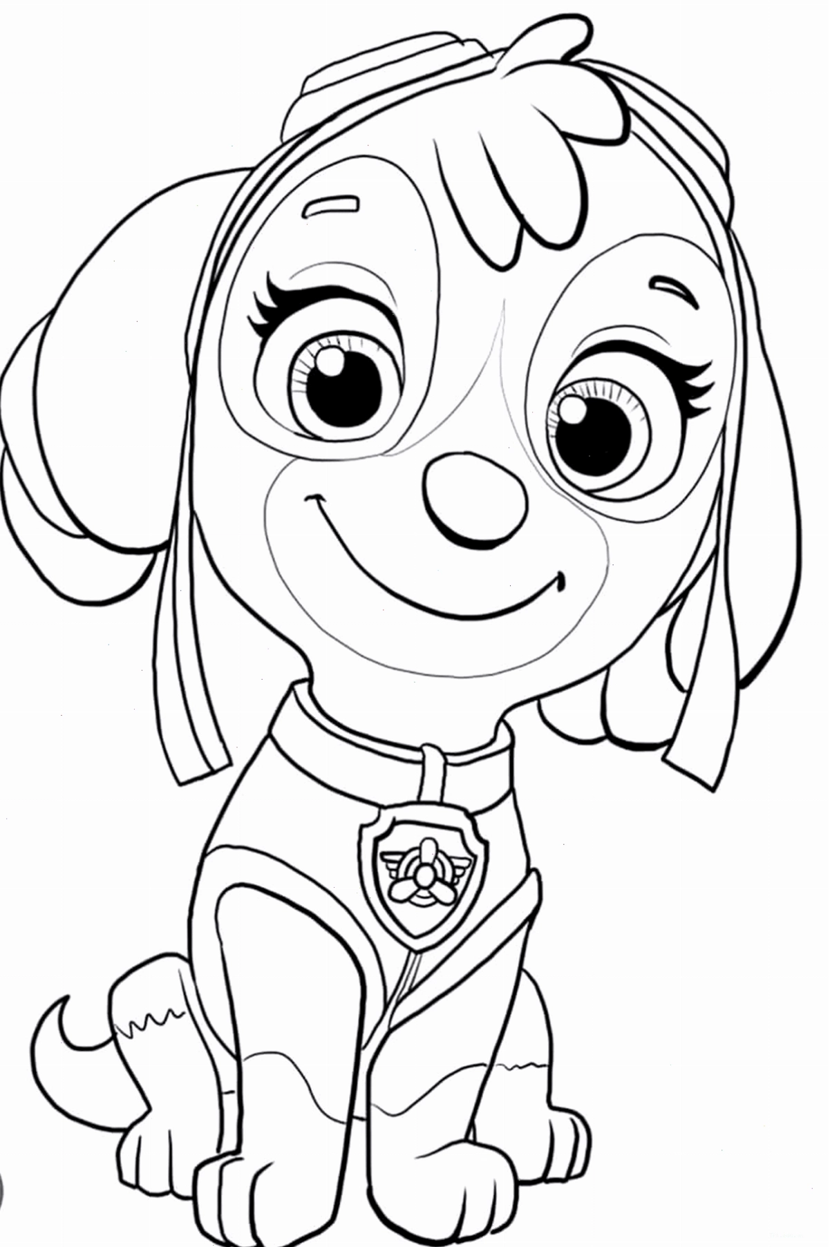 Chibi cute hình vẽ con chó đáng yêu số 1