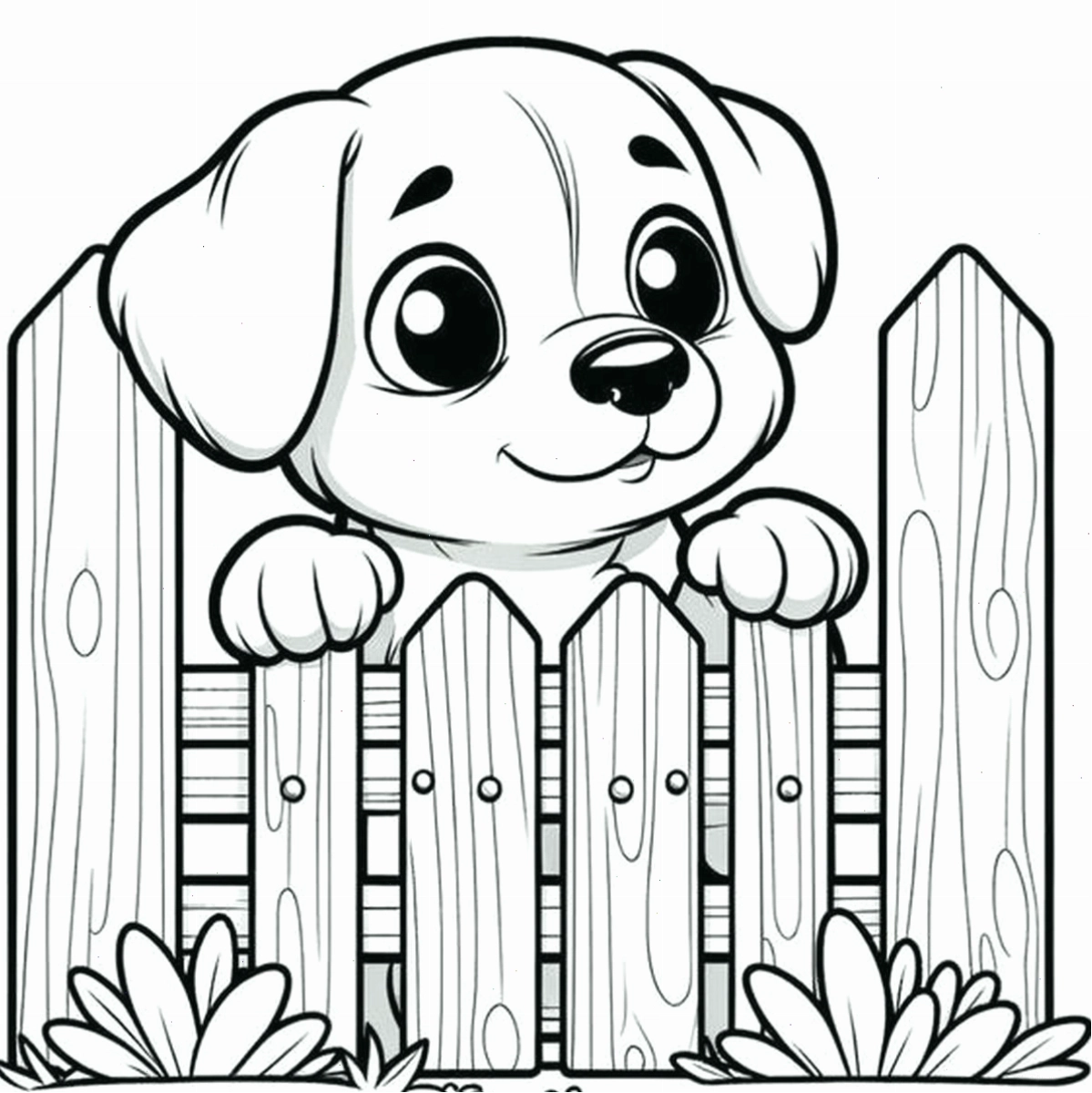 Chibi cute hình vẽ con chó đáng yêu số 6