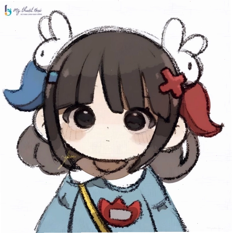 Chibi girl với phong cách Nhật Bản