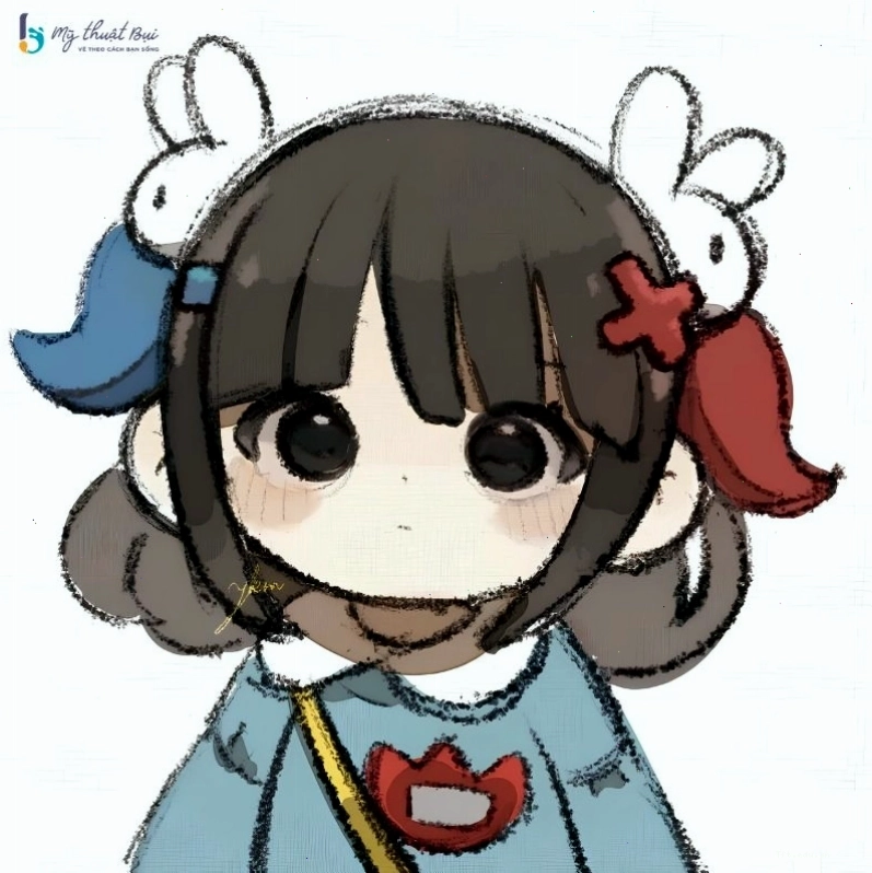 Chibi nữ với trang phục mùa hè