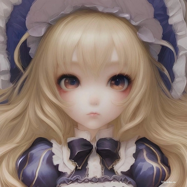 Cô gái anime phong cách Gothic