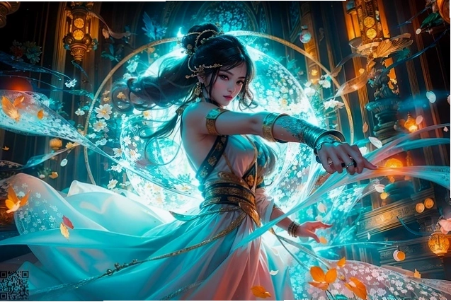 Cô gái anime với phong cách thời trang hiện đại