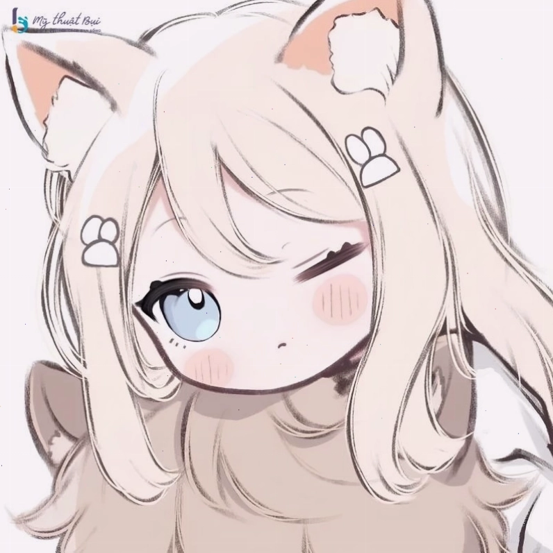 Cô gái chibi đang thưởng thức kem