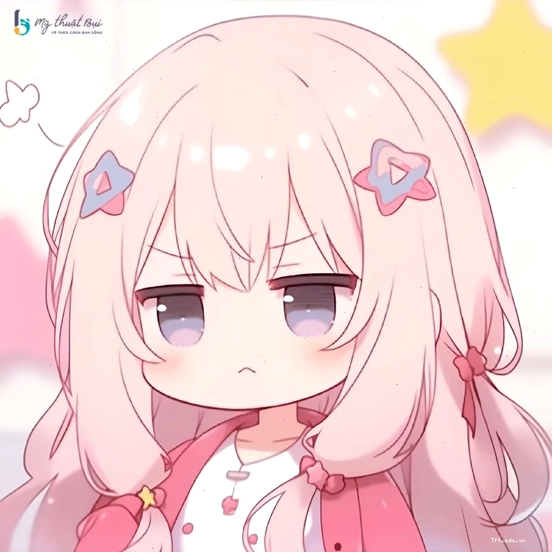 Cô gái chibi với nụ cười tươi tắn