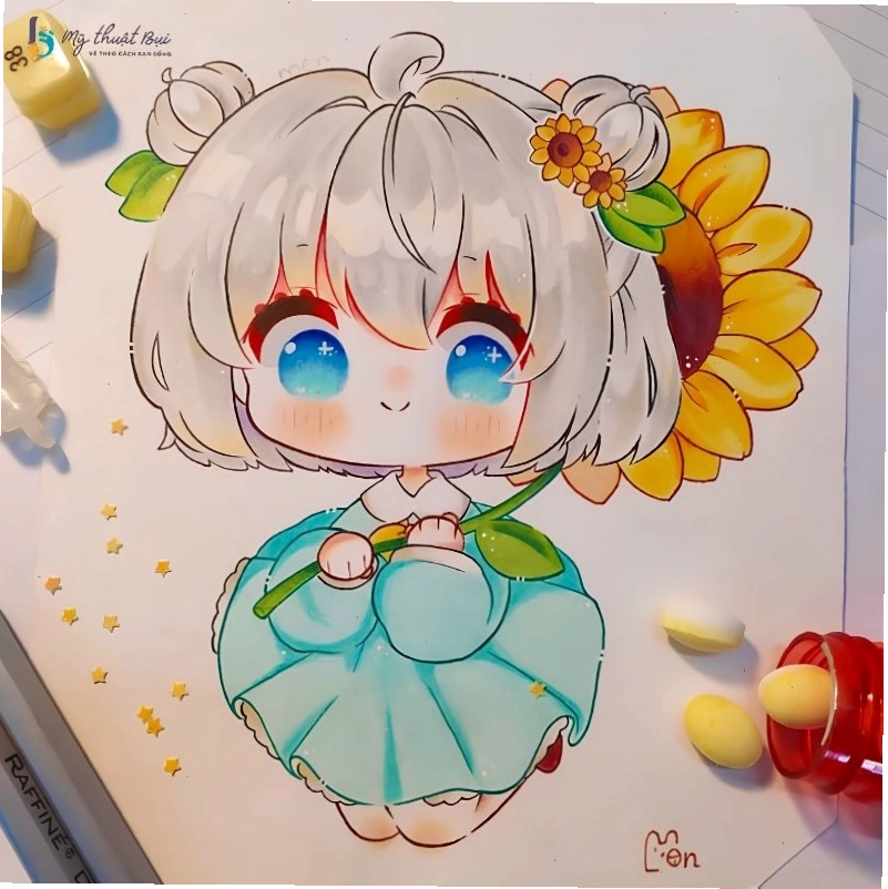 Cô gái Chibi với phong cách cá tính