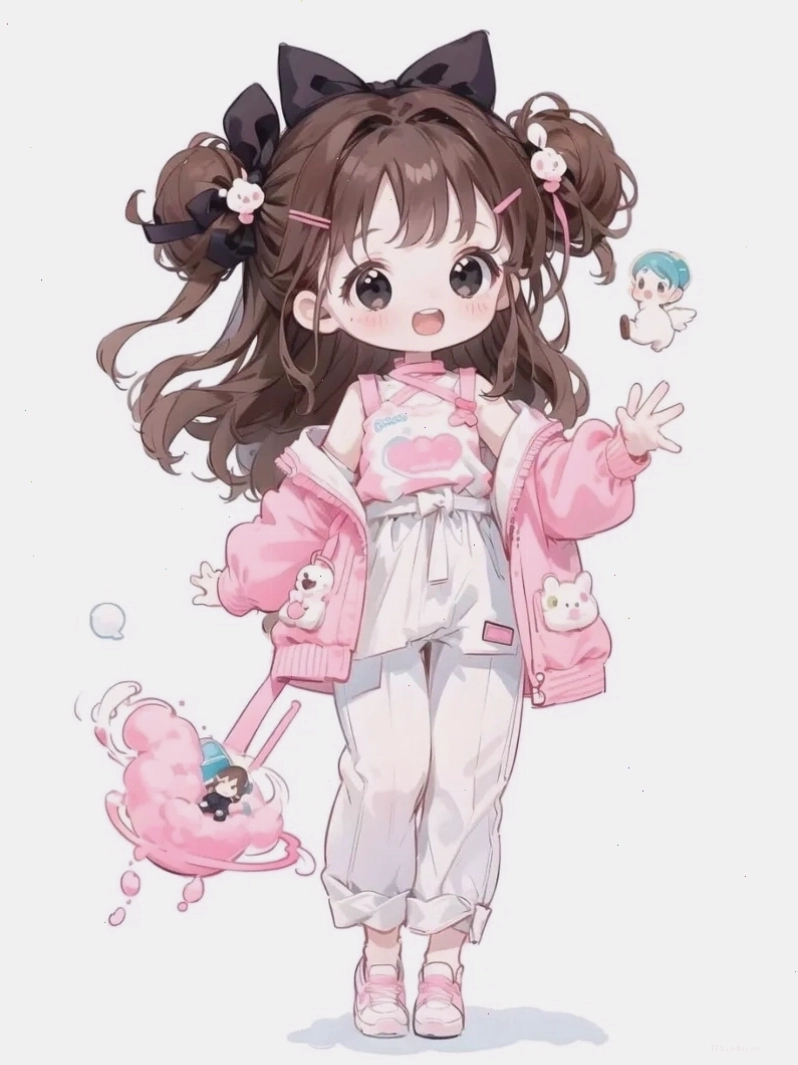 Cực xinh xắn với ảnh chibi nữ cute cho fan anime, mang đến vẻ ngoài ngọt ngào và đáng yêu