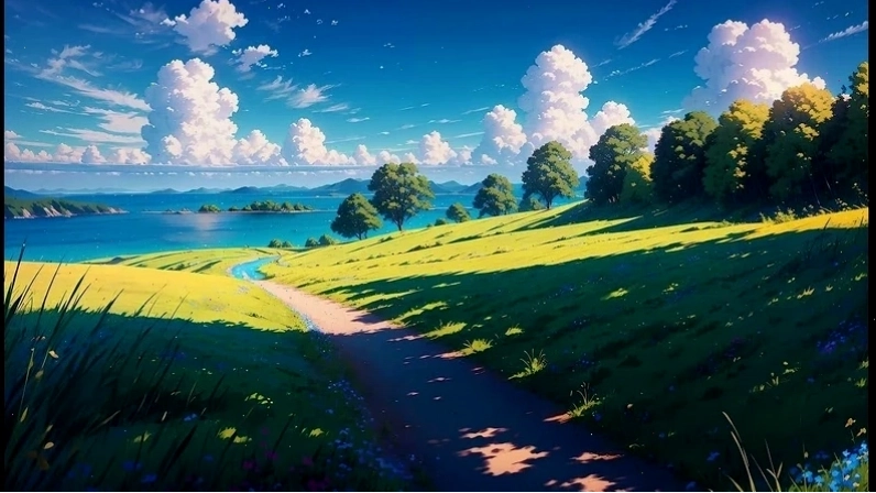Điện thoại thêm xinh xắn hình nền đt phong cảnh anime