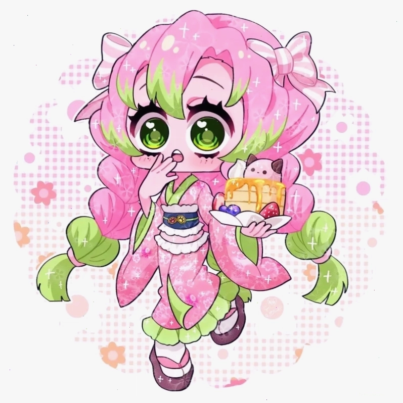 Gặp gỡ phiên bản mini đáng yêu của Mitsuri Kanroji chibi