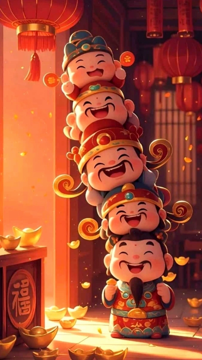 Gia đình Chibi du xuân ngày Tết