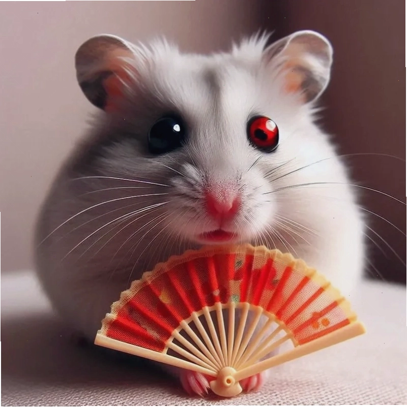 Hamster cute meme ngọt ngào và đáng yêu