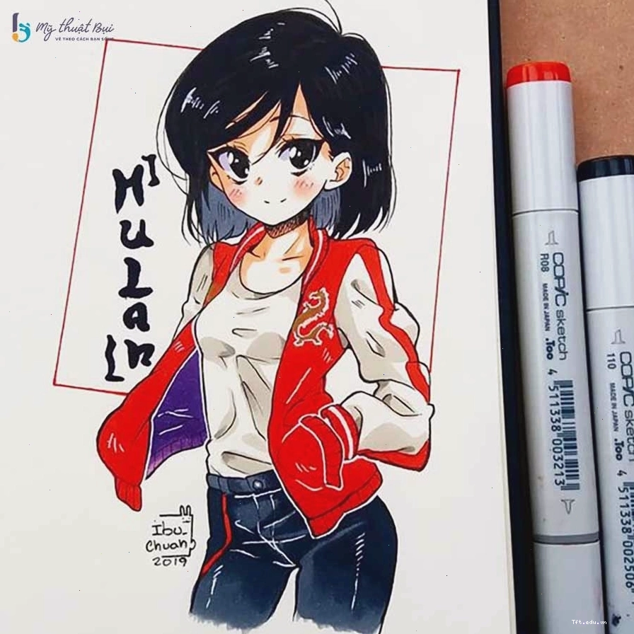 Hình ảnh anime nữ đẹp với phong cách dịu dàng, trong sáng